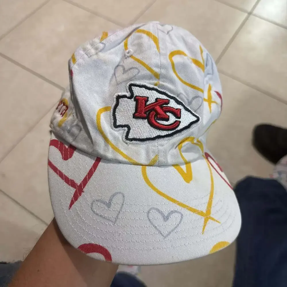 Kansas City Chiefs KC NFL Vintage Hat Cap Lot Of 3 Snapback And Fitted